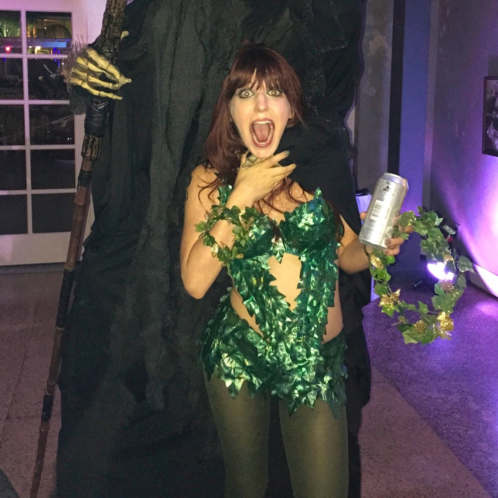 Poison Ivy Costume Sexy Nature Eve Outfit Small